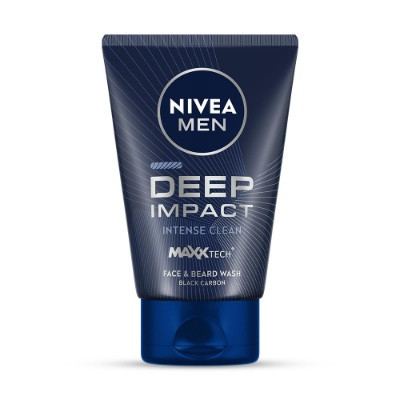 NIVEA MEN DEEP IMPACT INTENSE CLEAN FACE WASH 50G