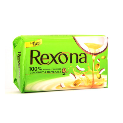 REXONA COCONUT & OLIVES OIL SOAP 100G