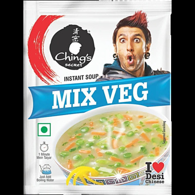 CHINGS MIX VEG SOUP 16G