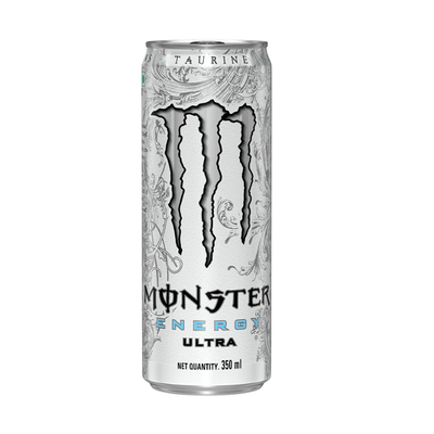 MONSTER ENERGY ULTRA ZREO SUGAR 350ML