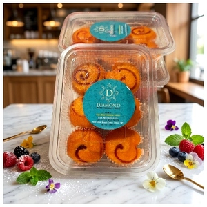 MUFFIN STRAWBERRY PACK 180G