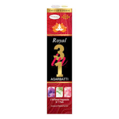 PATANJALI ROYAL 3IN1AGARBATTI 90G