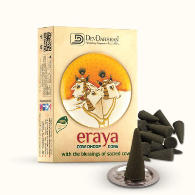 DEVDARSHAN ERAYA COW DHOOP CONE 18 P/S 50