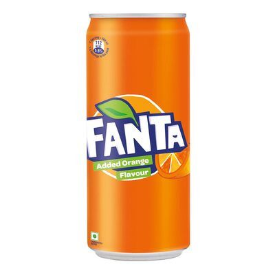 COKE FANTA ADDED ORANGE FLAVOUR 330ML