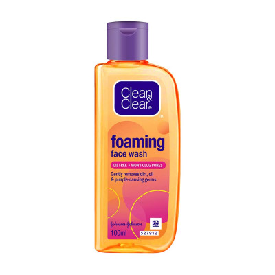 CLEAN & CLEAR FOAMING FACEWASH OIL FREE 100ML