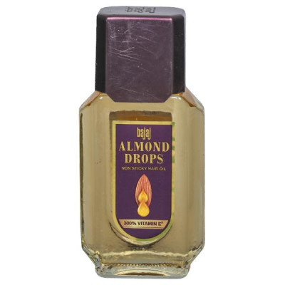 BAJAJ ALMOND DROPS NON STICKY HAIR OIL 100ML