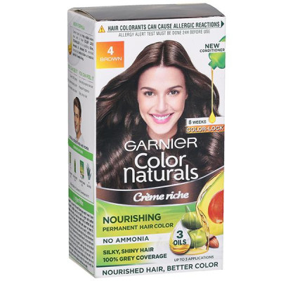GARNIER COLOR NATURALS BROWN 4 70ML+60G
