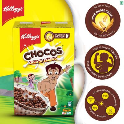 KELLOGGS CHOCO CHHOTA LADDOO 375GM