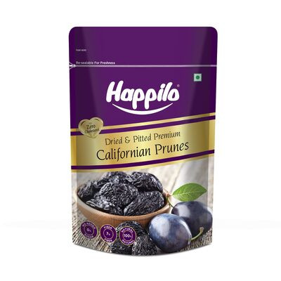 HAPPILO PREMIUM CALIFORNIAN PRUNES 200G