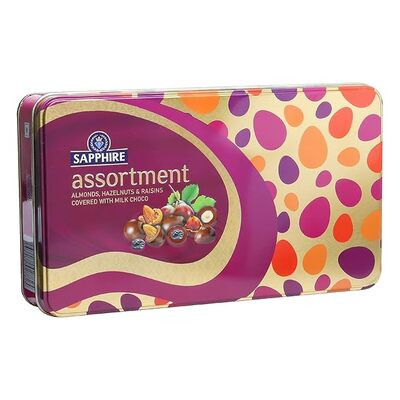 SAPPHIRE ASSORTED MILK CHOCO 175G