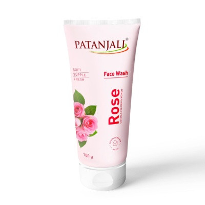PATANJALI ROSE FACE WASH 100G