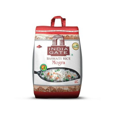 INDIA GATE BASMATI RICE MOGRA 10 KG