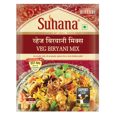 SUHANA VEG BIRYANI MASALA 25G