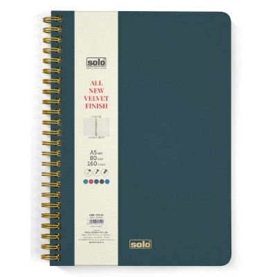 SOLO VELVET FINISH NOTEBOOK 1N RS-175