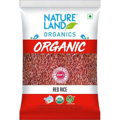 NATURE LAND ORGANIC RED RICE 1KG