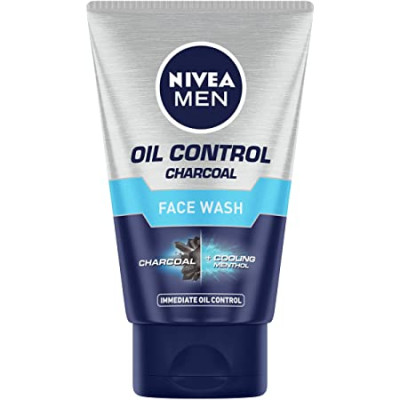 NIVEA MEN OIL CONTROL CHARCOAL FACE WASH 100G
