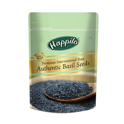 HAPPILO AUTHENTIC BASIL SEEDS 250G