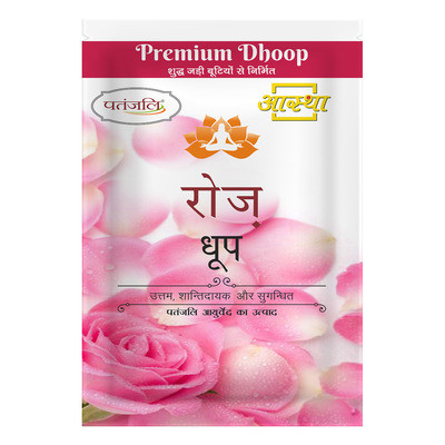 PATANJALI AASTHA DHOOP ROSE 20STICKS