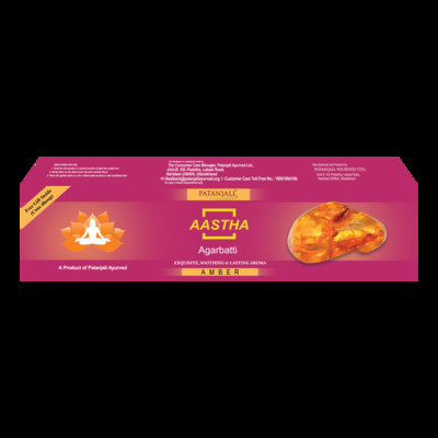 PATANJALI AMBER AGARBATTI 120G
