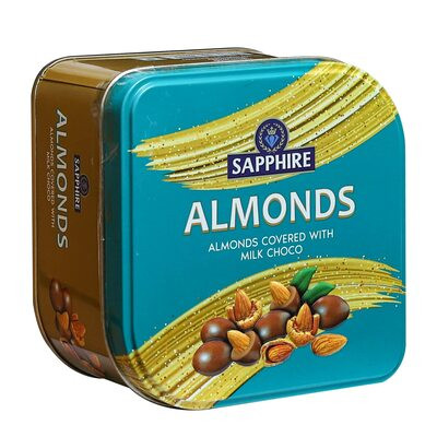 SAPPHIRE ALMONDS MILK CHOCO 90G