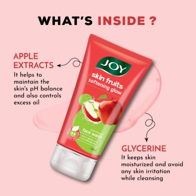 JOY SKIN FRUITS GENTLE SOFTENING GLOW FACEWASH 50M