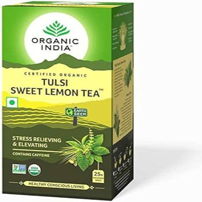 ORGANIC INDIA TULSI SWEET LEMON TEA 25 BAGS