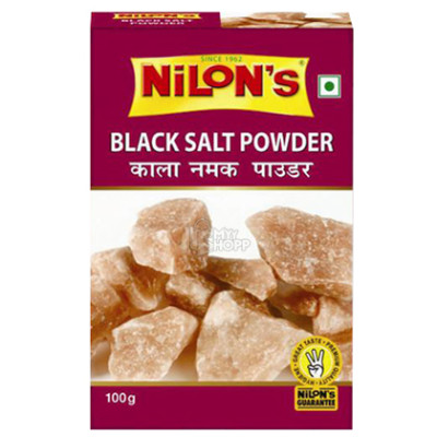 NILONS BLACK SALT POWDER 100GM