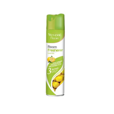WONDER FRESH ROOM FRESHENER LEMON 235ML