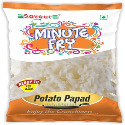 SAVOUR MINUTE FRY POTATO PAPAD 140GM