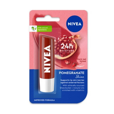 NIVEA LIP CARE POMEGRANATE SHINE 4.8G