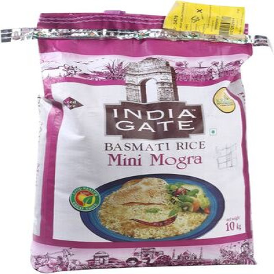 INDIA GATE BASMATI RICE MINI MOGRA 10KG