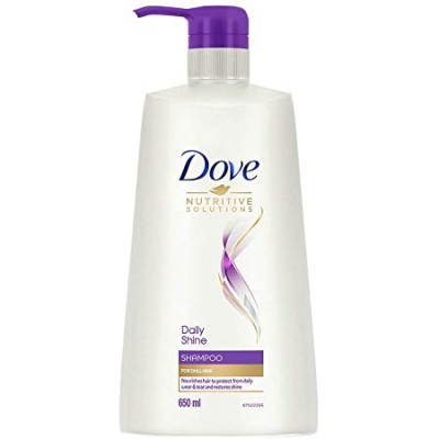DOVE DAILY SHINE SHAMPOO 650ML