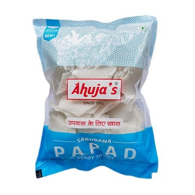 AHUJA SABUDANA PAPAD 100G