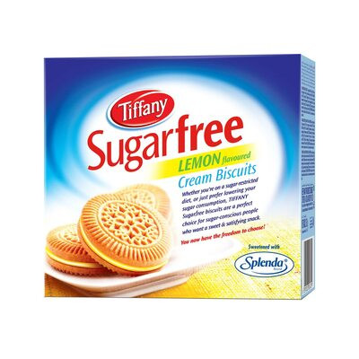 TIFFANY SUGAR FREE LEMON CREAM COOKIES 162G