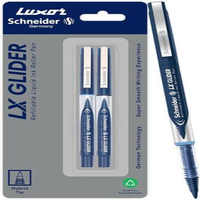 LUXOR INK ROLLER PEN 2PCS SET