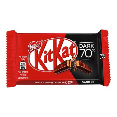 NESTLE KITKAT DARK 70% 41.5G