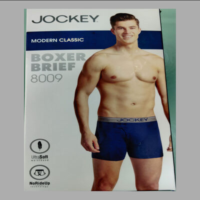 JOCKEY BOXER BRIEF L BROWN 8009 2PCS