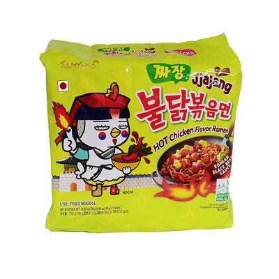 BULDAK JJAJANG HOT CHICKEN NOODLE 140G
