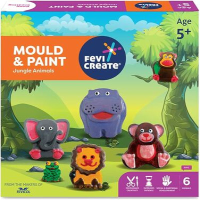 FEVICOL MOULD & PAINT JUNGLE ANIMALS