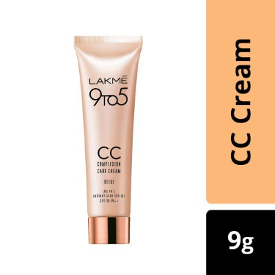 LAKME 9TO5 CC COMPLEXION CARE CREAM  BEIGE SPF30
