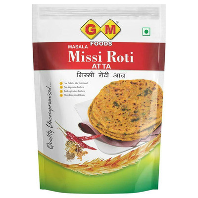 GM FOODS MISSI ROTI ATTA 400G