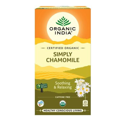 ORGANIC INDIA SIMPLY CHAMOMILE 25 BAGS