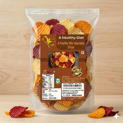 A HEALTHY MIX VEGETABLE CHIPS 200GM