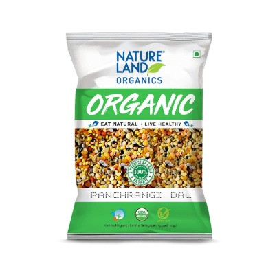 NATURE LAND ORGANIC PANCHRANGI DAL 500G