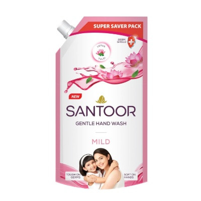 SANTOOR HANDWASH MILD 200ML+200ML