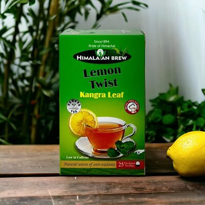 HIMALAYAN BREW LEMON TWIST KANGA LEAF 25TEA BAG