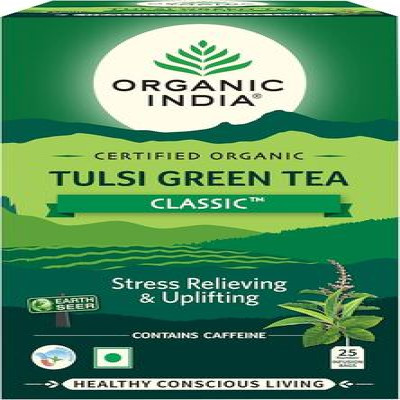 ORGANIC TULSI GREEN TEA 25 BAGS