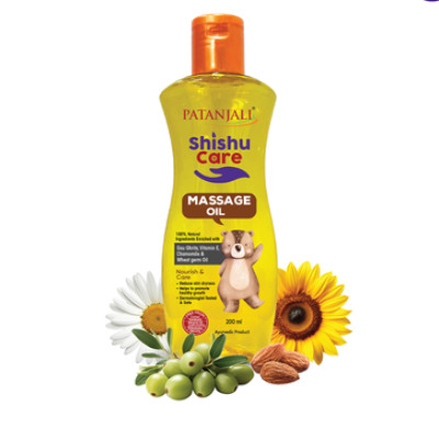 PATANJALI SHISHU CARE MASSAGE OIL 200ML
