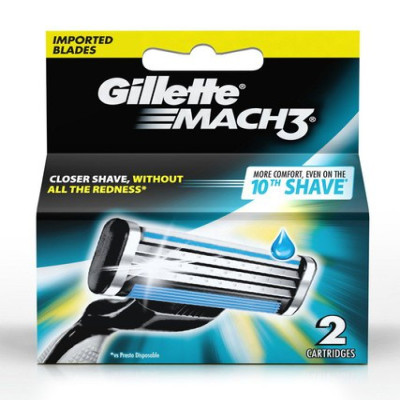 GILLETTE MACH3 2CRTS