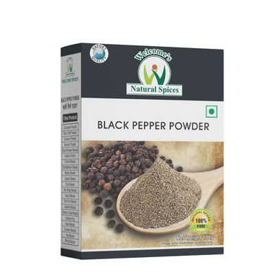 WELCOME BLACK PEPPER POWDER 100 G
